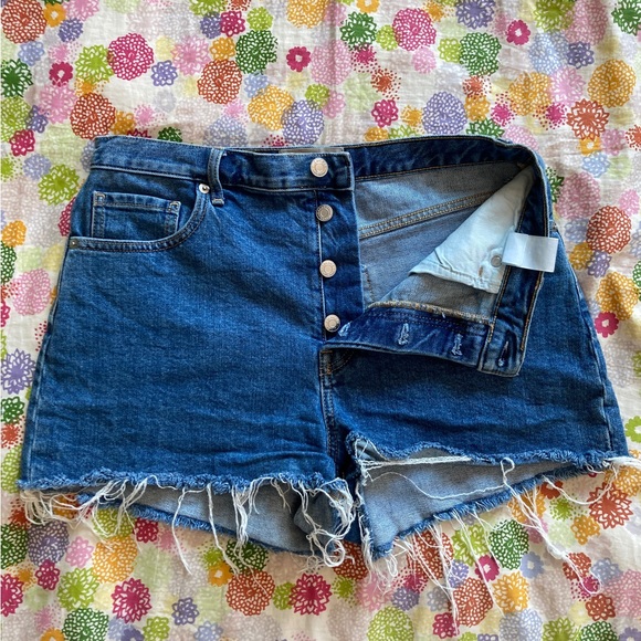 Everlane The Cheeky Denim Short Sz 29 - Picture 2 of 8